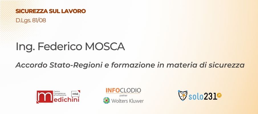 Accordo Stato-Regioni e formazione in materia di sicurezza