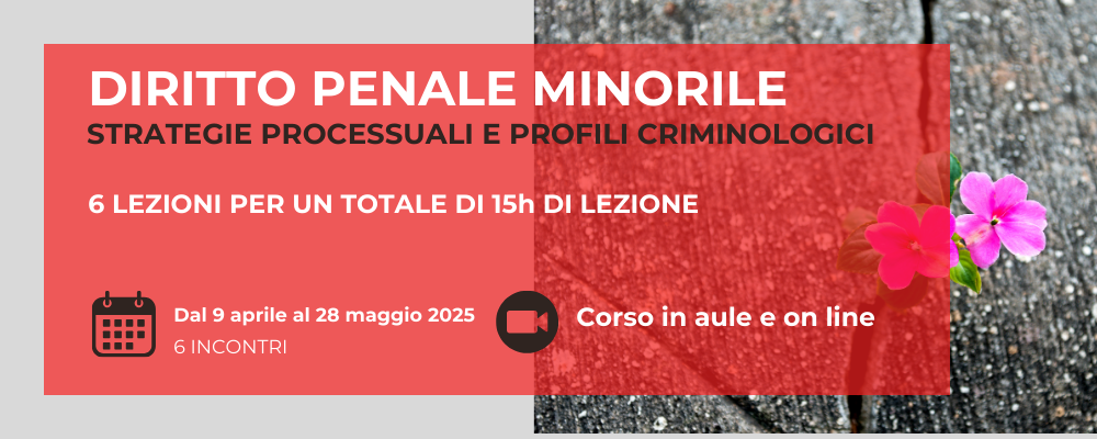 DIRITTO PENALE MINORILE